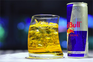 Alcool et Red Bull